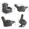 NicBex Power Lift Chair with USB Ports and Pocket Recliner Chair for Elderly Massage Chair with Heating Living Room Chairs - 4 of 4