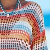 Women's Vibrant Crochet Beach Cover Up - Cupshe - 3 of 4