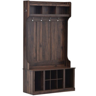 NicBex 70.80"H Modern Hall Tree with Storage for Living Room