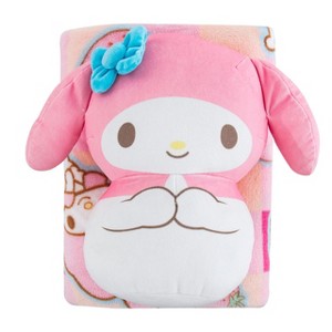 Sanrio Hello Kitty and Friends Silk Touch Throw Blanket, 50x60 inches and 11 inch Plush Set - 1 of 4