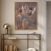 Art Remedy Clay vase with tulips and other flowers Classical vintage floral vase wall art Framed - 2 of 4