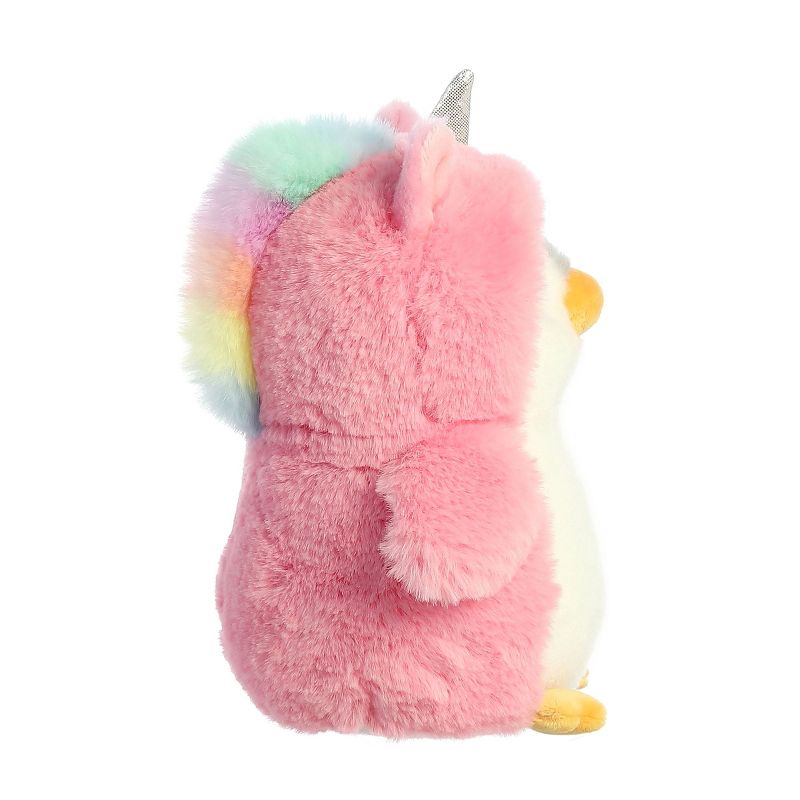 Aurora PomPom Penguin 7" Unicorn Costume Pink Stuffed Animal, 3 of 6