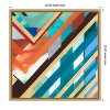 Amanti Art Zig Zag III by Bellissimo Art Framed Canvas Wall Art - 4 of 4