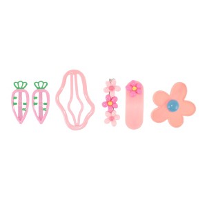 Unique Bargains Girl's Cute Radish Cloud Hair Clips 6 Pcs - 1 of 3