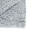 Knightsbridge Echo 220 GSF Non Skid Back Bath Rug 17" x 24" - Silver - 2 of 3