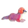 Aurora Small River Otter Mini Flopsie Adorable Stuffed Animal Purple 9" - 3 of 4