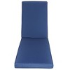 FURNIinspire Outdoor Seat Cushions Patio Lounge Chair Cushion Replacement, Outdoor Chair Cushion, Removable Cover, Dark Blue, 74.4"*22.05"*2.76" - 4 of 4