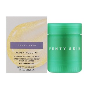 Fenty Skin Plush Puddin Intensive Recovery Lip Mask, Kalahari Melon, 0.5 oz - 1 of 2