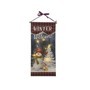 Season's Designs Fabric Truck Banner W/Led Light - 1 of 1