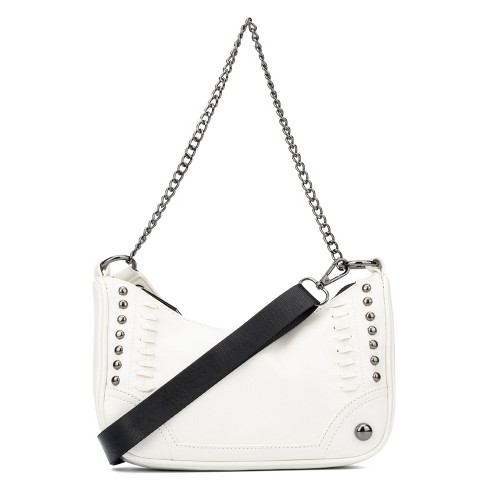 NEW YORK COMPANY Women s Jeanie Satchel Bag WHITE