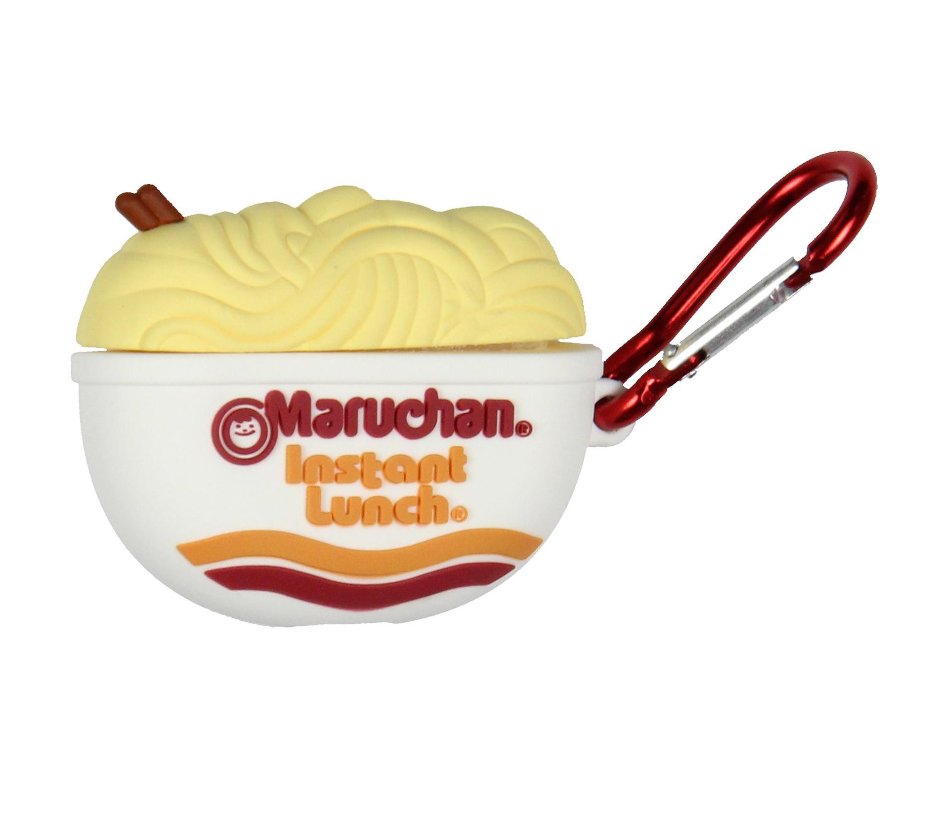 Maruchan Instant Lunch Airpod Generation 3 Wireless Earbud Case With Carabiner multi-colored