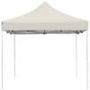 vidaXL Party Tent Cream Aluminum alloy 14.8 x 9.8 ft Foldable - 4 of 4