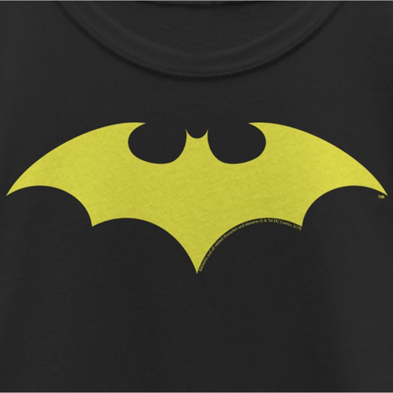 Girl's Batman Winged Hero Symbol T-Shirt, 2 of 5