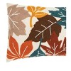 C&F Home Fall Leaves Chain Stitch Small Petite Throw Pillow - 2 of 4
