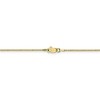 Black Bow Jewelry 0.9mm, 10k Yellow Gold, Box Chain Necklace - 4 of 4