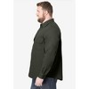 Boulder Creek by KingSize Men's Big & Tall Long Sleeve Denim And Twill Shirt - 4 of 4