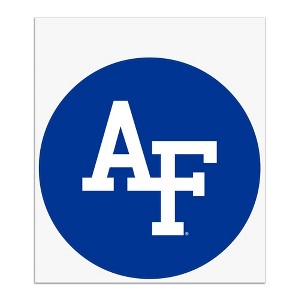 U.S. Air Force Academy Primary Logo Automotive Car Window Locker Circle Bumper Sticker - 1 of 4