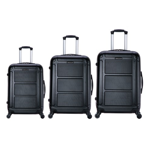 Wrangler 20” Carry-on Rolling Hardside Spinner Luggage Black 