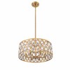 Z-Lite Dealey 6 - Light Chandelier in  Heirloom Brass - image 2 of 3