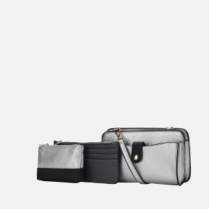 MKF Collection Muriel Crossbody Bag with Card Holder and Small Pouch by Mia K - 1 of 4