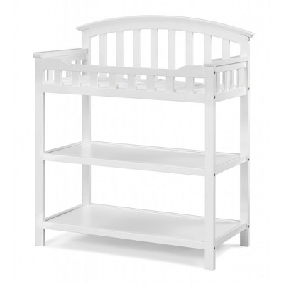 Graco Changing Table with Water-Resistant Changing Pad - White