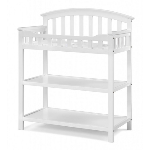 Graco Changing Table With Water resistant Changing Pad White