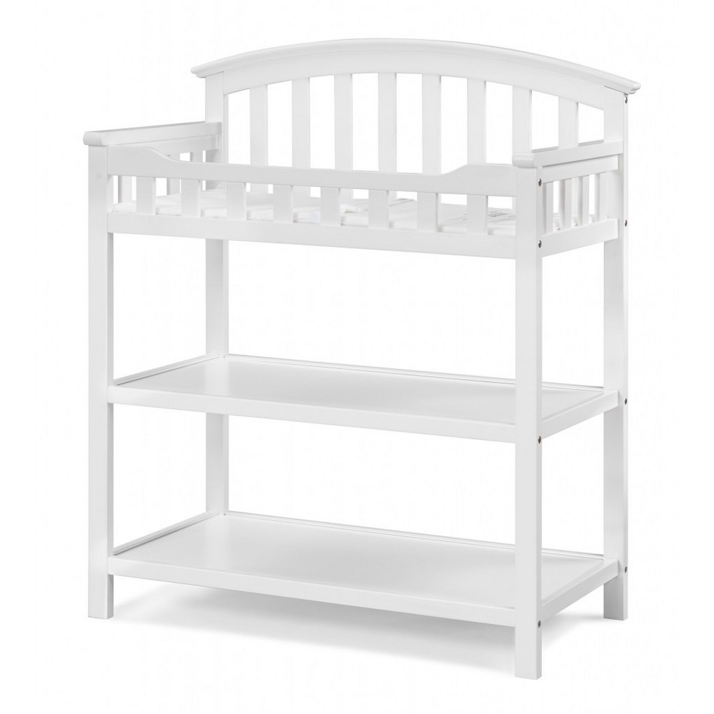 Photos - Changing Table Graco  with Water-Resistant Changing Pad - White 