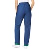 Woman Within Elastic-Waist Cotton Straight Leg Denim Pant With Flannel Lining - 3 of 3