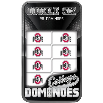 MasterPieces NCAA Ohio State Buckeyes Double-Six Dominoes