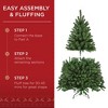 Best Choice Products Premium Spruce Artificial Christmas Tree w/ Easy Assembly, Metal Hinges & Foldable Base - 4 of 4