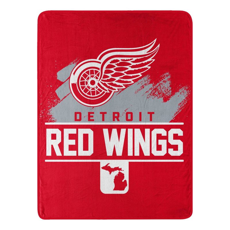 NHL Detroit Red Wings Micro Throw Blanket, 1 of 5