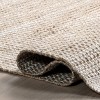Nuloom Catherine Solid 2x3 Accent Indoor Area Rug for Living Room Bedroom Dining Room Entryway Kitchen, Beige/Ivory - 4 of 4