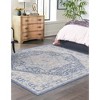 Unique Loom Whitney Milano Medallion Indoor Woven Area Rug - 4 of 4