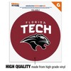 Florida Institute of Technology Primary Logo Automotive Car Window Locker Circle Bumper Sticker - 3 of 4