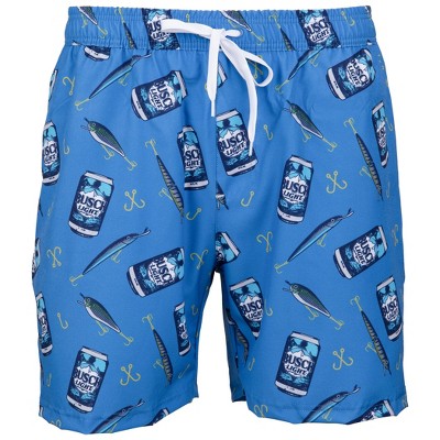 Busch Mens Busch Light Fishing Day Swim Board Shorts - Medium — фото 3