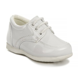 Josmo Unisex Dress Shoes for Toddlers and Little Kids - Oxford Style with Faux Leather, Lace-Up Closure, Perfect for Weddings, Church, School Uniform - 1 of 4