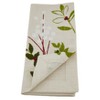 Saro Lifestyle Holiday Botanical Napkin, 20" Square, Natural (Set of 4) - 2 of 4