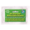 5pk 4 X 6 25/pack Clear View Self-adhesive Photo/index Card Pockets -  Ashley Productions : Target