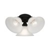 Livex Lighting Wynnewood 3 - Light Flush Mount in  Black - 2 of 4