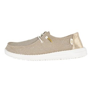 Hey Dude Wendy Metallic Sparkle - Womens Comfortable Slip on Shoes - 1 of 4