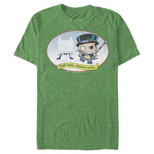 Men's Batman Christmas Naughty Penguin T-Shirt - 1 of 3