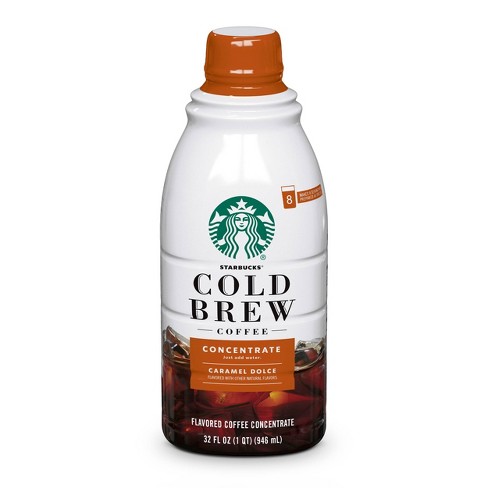 Starbucks Cold Brew Concentrate Caramel 32oz Target