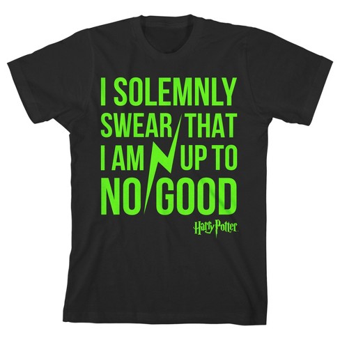 Harry Potter I Solemnly Swear That I Am Up To No Good Beige T