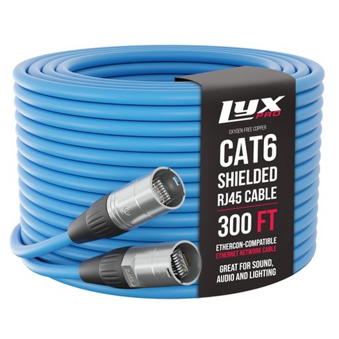 Cavo Audio Digitale Cat6 Schermato 300 Piedi Con Connettori Neutrik Ethercon Perfetto Per Pro Audio - Foto 10