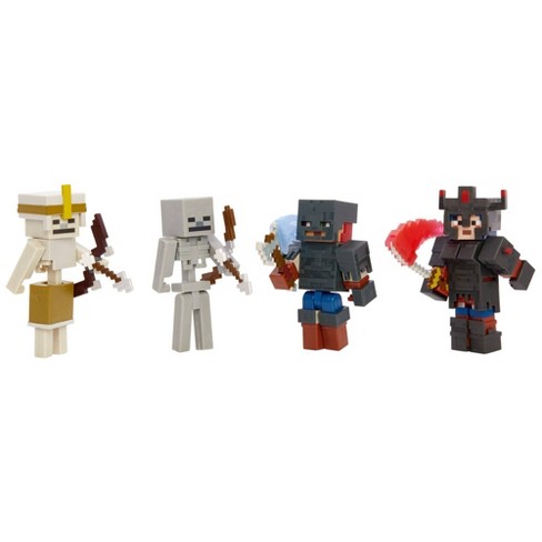 Minecraft Dungeons Battle Of Fiery Forge Figures Target - t rex skeleton roblox toy stands up twitter