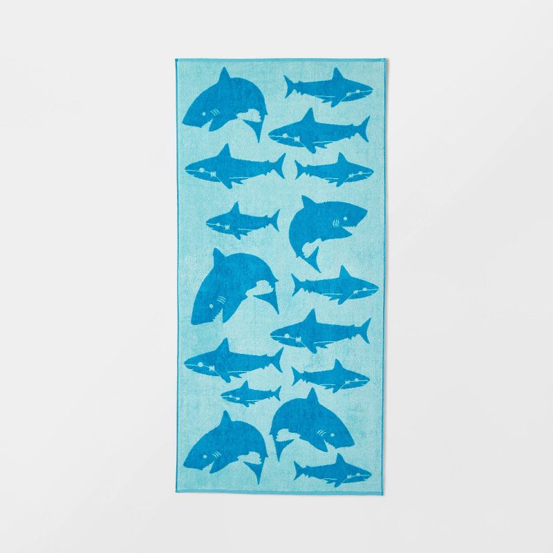 Shark Beach Towel - Sun Squad&#8482;, 1 of 5