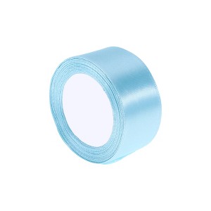 Unique Bargains Ribbons for Crafts Wide Satin Grosgrain for Wreaths & Crafts 866.14"x1.57" 1 Pc - 1 of 4