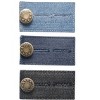 Comfy Clothiers Waistband Expander Jeans & Denim Waist Button Extenders -  3-pack : Target