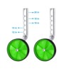 Unique Bargains 12 14 16 18 20 Inch Single Speed Bike Training Wheels for Kids 1 Pair - 4 of 4
