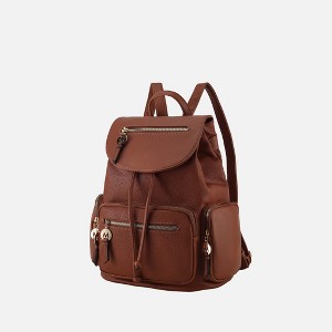 MKF Collection Ivanna Vegan Leather Women’s Oversize Backpack by Mia K - 1 of 4
